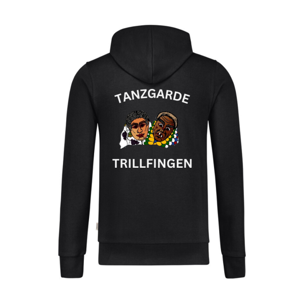 Frauen Kapuzen Sweatjacke Tanzgarde Trillfingen ( 10.266B ) Druck inklusive