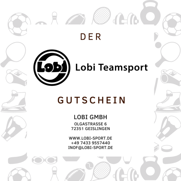 40 € Gutschein Lobi Teamsport