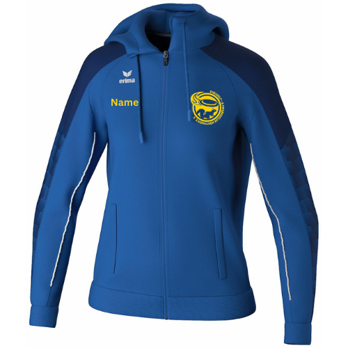 Damen Trainingsjacke mit Kapuze Inklusive DFC Nürtingen und Vereinswappen